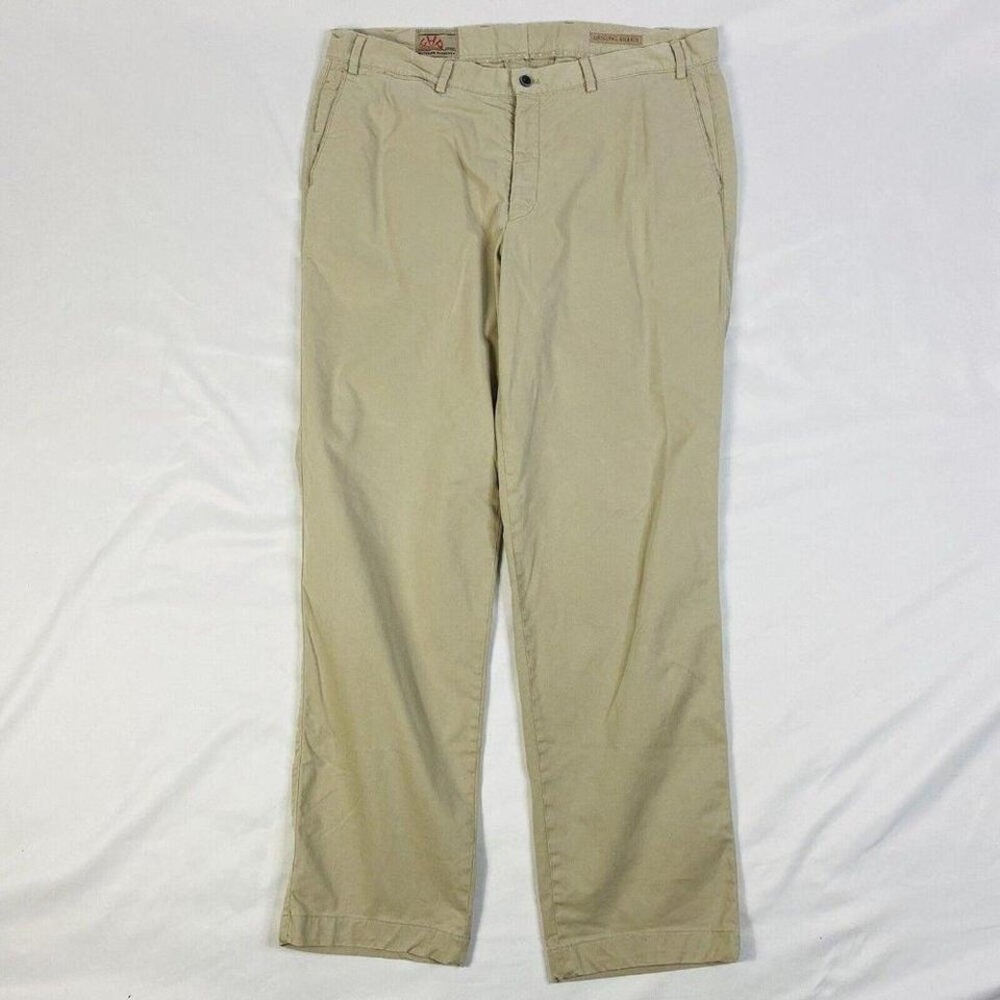 Hiltl ZE500 Original Khaki Cotton‎ Elastane Chino Pants 36X31